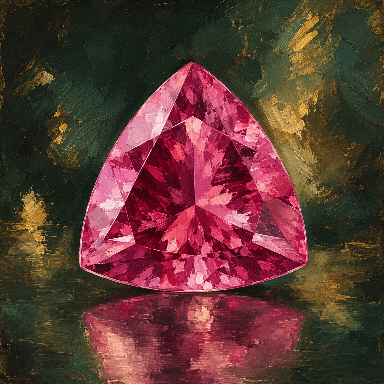 Turmalina Rosa, gema de nascimento